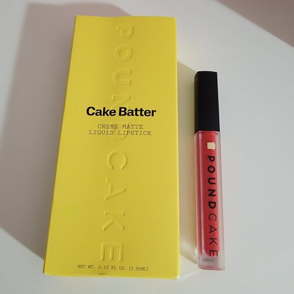 Cake Batter Pound Cake Crème Matte Liquid Lipstick in Maraschino - Picture 3 of 10
